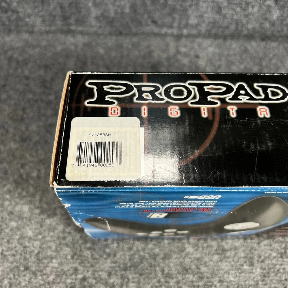 Pro‎ Pad 8 Digital Game Controller Universal USB Vintage New in Open Box